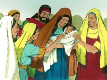Image of Ruth whom God provided redemption
