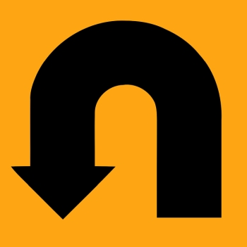 Picture of a U-Turn sign